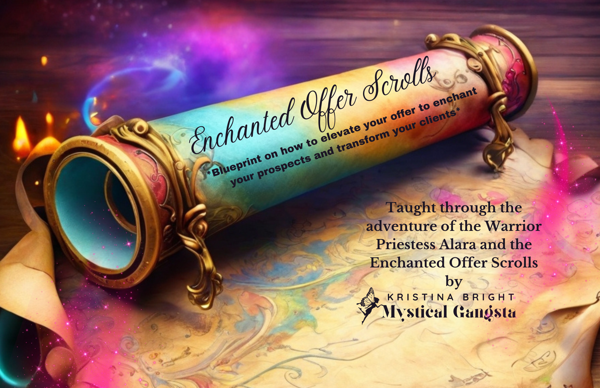 Enchanted Offer Scrolls Academy page